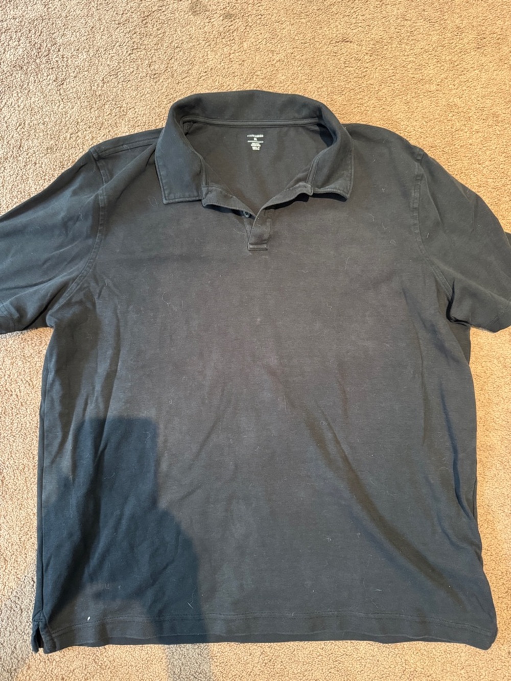 14th & Union Men's Black Polo Shirt